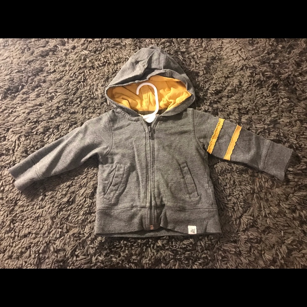 Grey Zip Up Jacket